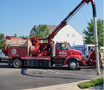 Storm drain cleaning